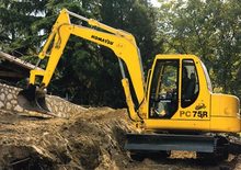 Excavatoare pe șenile Komatsu PC75-1