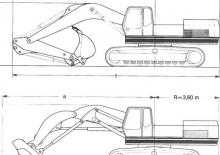 Excavatoare pe șenile O&K RH 20