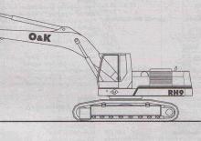Excavatoare pe șenile O&K RH 9