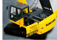 Excavatoare pe șenile Sumitomo SH210F-5 MACAN