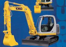 Excavatoare pe șenile Kobelco SK 80 MSR