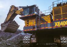 Excavatoare pe șenile XCMG XE4000