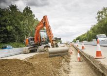 Excavatoare pe șenile Hitachi ZX 130 LCN-5 B