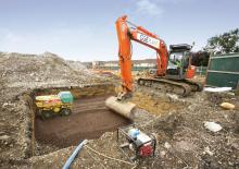 Excavatoare pe șenile Hitachi ZX 130 LCN