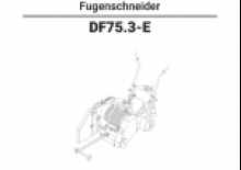 Fierăstraie pentru podea DEUDIAM DF 75.3-E
