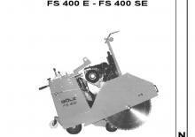 Fierăstraie pentru podea Gölz FS 400 S