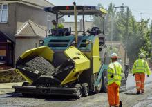 Finisoare de asfalt pe roți Ammann AFW 700-3