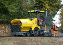 Finisoare de asfalt pe roți Dynapac F 1700 WS