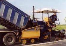 Finisoare de asfalt pe roți Marini MF 571