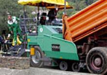 Finisoare de asfalt pe roți Vögele Super 1203