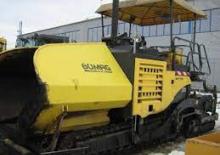 Finisoare de asfalt pe șenile Bomag BF 691 C