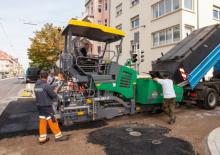 Finisoare de asfalt pe șenile Vögele Super 1100-3i