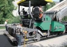 Finisoare de asfalt pe șenile Vögele Super 1800-2