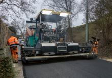 Finisoare de asfalt pe șenile Vögele Super 2100-5