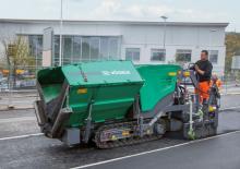 Finisoare de asfalt pe șenile Vögele Super 700