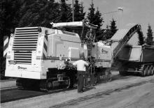 Freze de asfalt Wirtgen 2100 DC