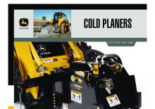 Freze de asfalt John Deere Construction CP12C