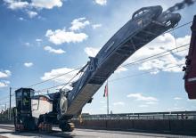 Freze de asfalt Wirtgen W 100 Fi