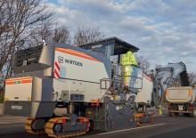 Freze de asfalt Wirtgen W 210 Fi
