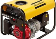 Generatoare de curent pe benzină Atlas Copco QEP 3.5