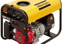 Generatoare de curent pe benzină Atlas Copco QEP 3.5 AVR+FI