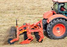Grape cu disc-zinc Kubota CD1501F