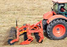 Grape cu disc-zinc Kubota CD1601F