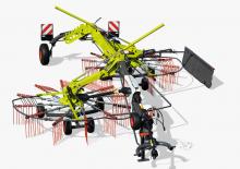 Greble rotative Claas Liner 1700