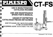 Încărcătoare cu furcă pentru teren accidentat OM-Pimespo FS 25.2