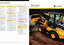 Încărcătoare pe roți John Deere Construction 324 J