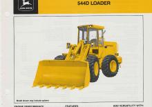 Încărcătoare pe roți John Deere Construction 544 D
