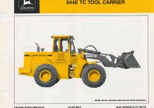 Încărcătoare pe roți John Deere Construction 544 E TC