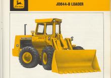 Încărcătoare pe roți John Deere Construction 644-B