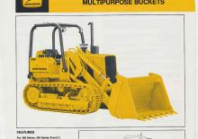 Încărcătoare pe șenile John Deere Construction 555