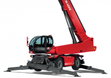 Încărcătoare telescopice cu structură superioară MAGNI RTH 8.46