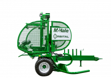 Înfoliatoare de baloți McHale Orbital