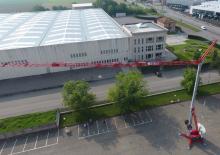 Macalare turn - deplasare cărucior pe braț - rotire în partea inferioară FM-Gru 1035 RBI