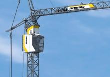Macalare turn - deplasare cărucior pe braț - rotire în partea inferioară Liebherr 65 K.1 
