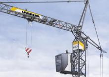 Macalare turn - deplasare cărucior pe braț - rotire în partea inferioară Liebherr 81 K.1 