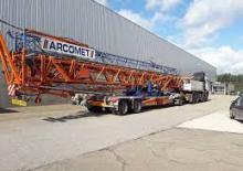 Macalare turn - deplasare cărucior pe braț - rotire în partea inferioară Arcomet A 42