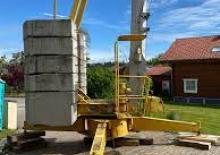 Macalare turn - deplasare cărucior pe braț - rotire în partea inferioară Potain HD 21 A-1,9 m