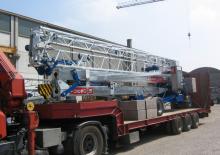 Macalare turn - deplasare cărucior pe braț - rotire în partea inferioară Edilgru T 18E