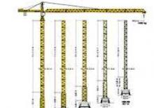 Macalare turn - deplasare cărucior pe braț - rotire în partea superioară Liebherr 112 EC-H 10 (120 HC)**