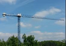 Macalare turn - deplasare cărucior pe braț - rotire în partea superioară Comansa 11LC160