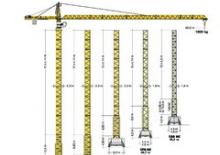 Macalare turn - deplasare cărucior pe braț - rotire în partea superioară Liebherr 154 EC-H 6 FR.tronic