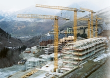 Macalare turn - deplasare cărucior pe braț - rotire în partea superioară Liebherr 200 EC-B 10 Litronic