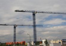 Macalare turn - deplasare cărucior pe braț - rotire în partea superioară Comansa 21LC210