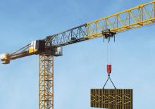 Macalare turn - deplasare cărucior pe braț - rotire în partea superioară Liebherr 240 EC-B 10 Fibre
