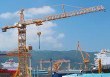 Macalare turn - deplasare cărucior pe braț - rotire în partea superioară Liebherr 3150 HC 60