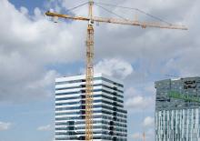 Macalare turn - deplasare cărucior pe braț - rotire în partea superioară Liebherr 420 EC-H 16